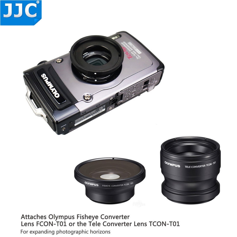 JJC – Tube d&#39;adaptateur d&#39;objectif pour appareil photo Olympus hard TG6 TG5 TG4 TG2 TG1, filetage de filtre 40.5mm