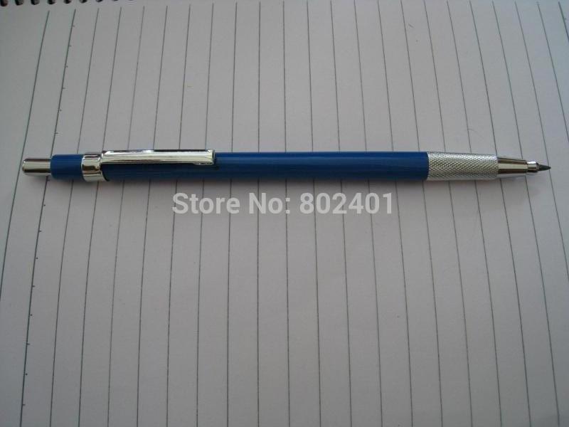 German style 2mm mechanical pencil blue pencil automatic pencil lead holder propelling pencil fast