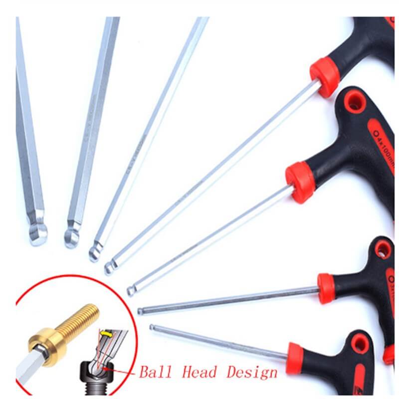 RISK Universal MTB Road Bike Tool 2.5-10mm Alloy Steel Allen Key Bicycle Repair Tool Kits for Brake Pedal Headset Stem