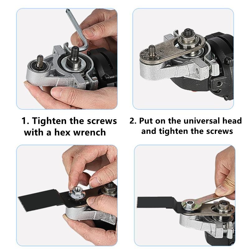 Angle Grinder Adapter Conversion Universal Head Kit for M10 Electric Head Adapter Cutting Polishing Cleaning Tool Grinder Kit