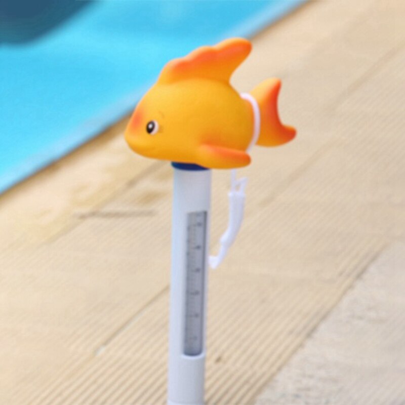 Drijvende Zwembad Thermometer,Water Thermometer Met String, Vijver Thermometer Makkelijk Lezen, Dier Drijvende Thermometer