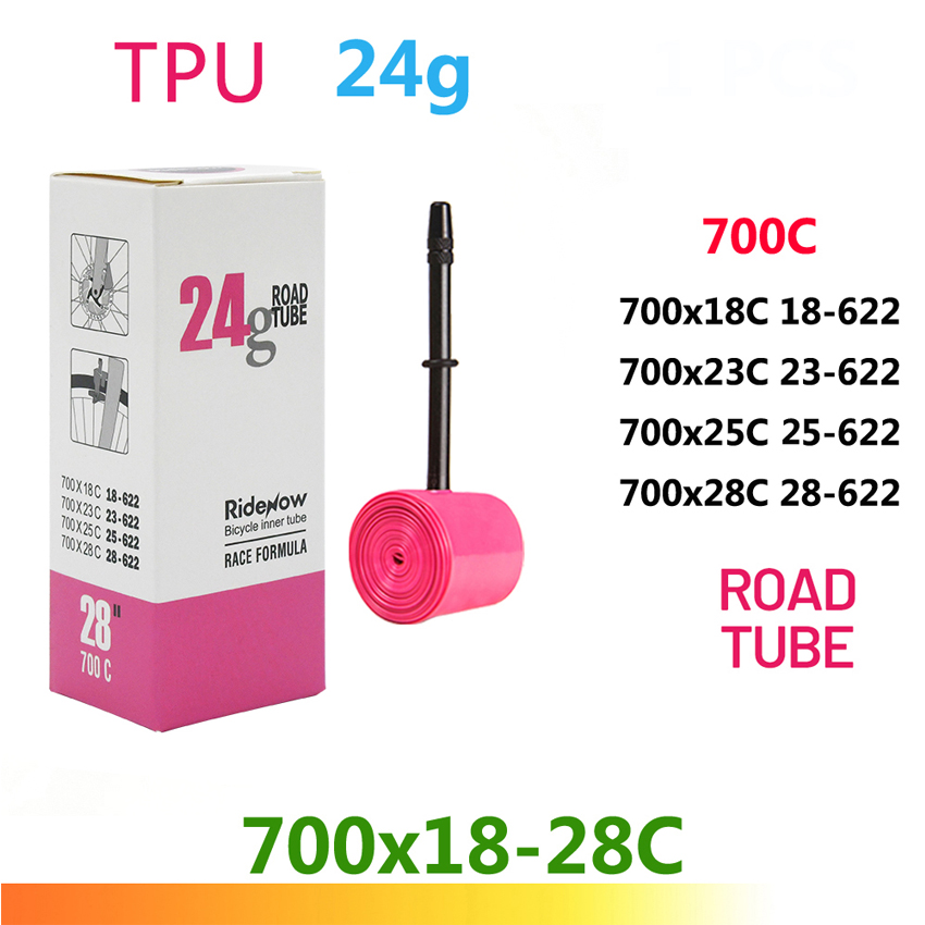 RideNow TPU chambre à air de vélo 700C 700x18 23 25C 26 27 28C 32C 35 37 40 45C 47 pneu de vélo de route vtt caméra de vélo 29x1.75 1.95 pneu
