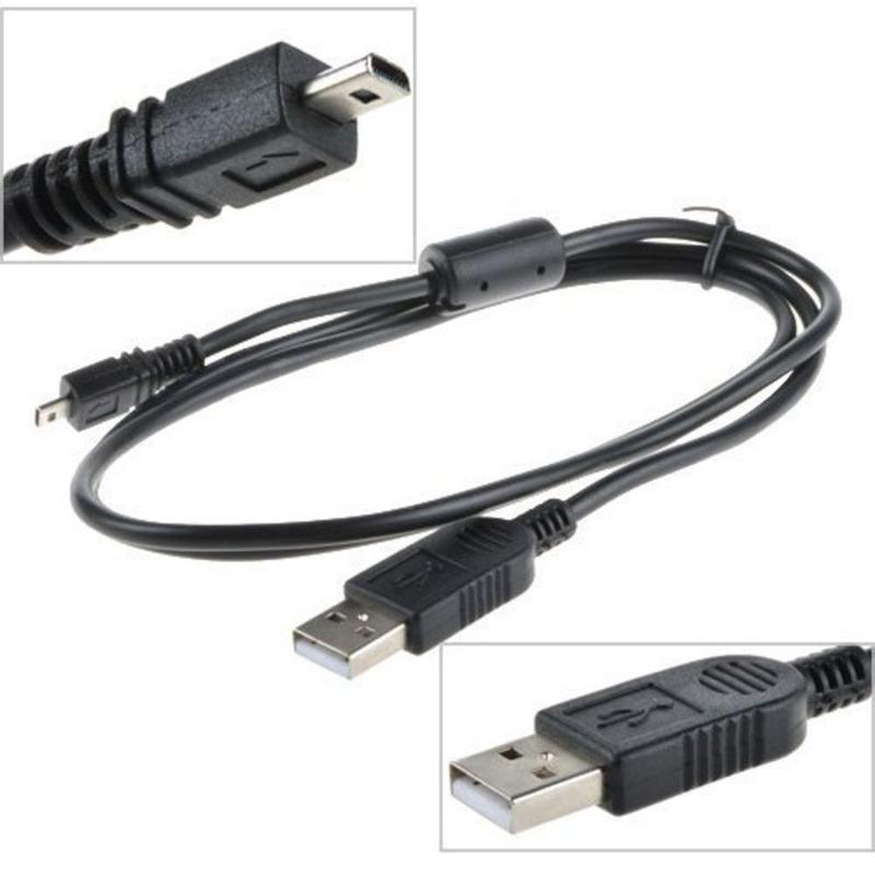 USB Data Cable Camera Data Pictures Video Sync Transfer Wire Cord 8pin For Nikon/Olympus/Pentax/Sony/Panasonic/Sanyo Cables H9A7