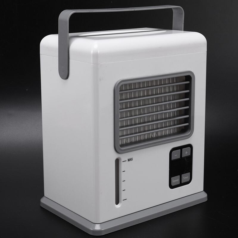Usb/batería de doble uso Mini aire acondicionado enfriador portátil Mini ventilador temporizador Personal enfriador de aire