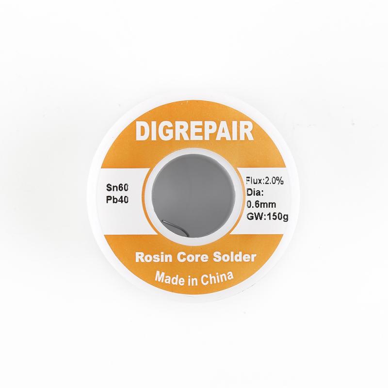0.6/0.8/1.0/1.2Mm 60/40 Flux 2.0% Tin Tin Lead Wire Melt Rosin Core Soldeer Solderen draad Roll No-Clean
