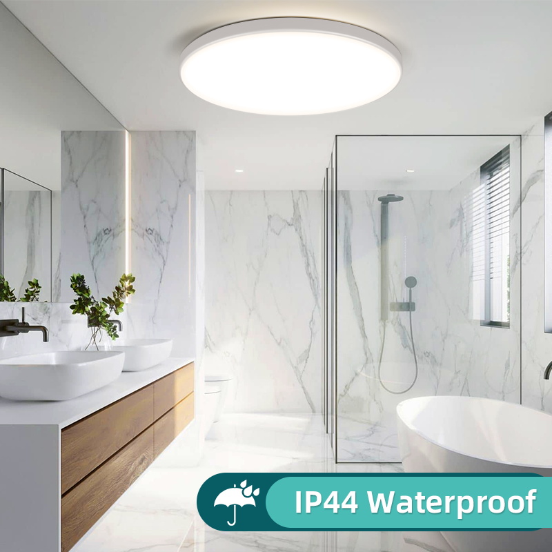 Ultra-Dunne Led Plafondlamp AC85-265V Indoor Badkamer Lamp Led Plafondpaneel Voor Woonkamer Slaapkamer Stofdichte Led Plafondlamp