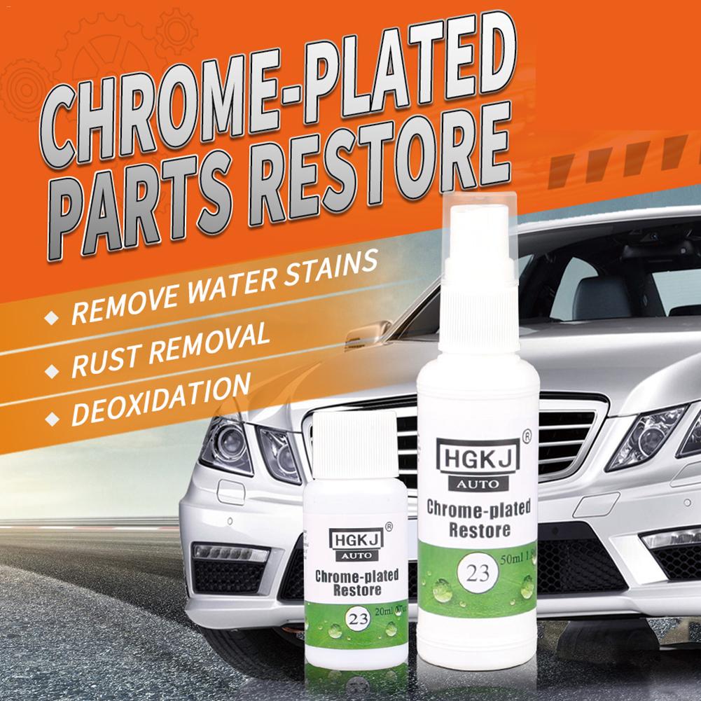 Chrome Part Scratch Repair Deoxidation Car Interior Refurbishment Agent Rust Removal Paint Care Plastic Maintenance Accessories