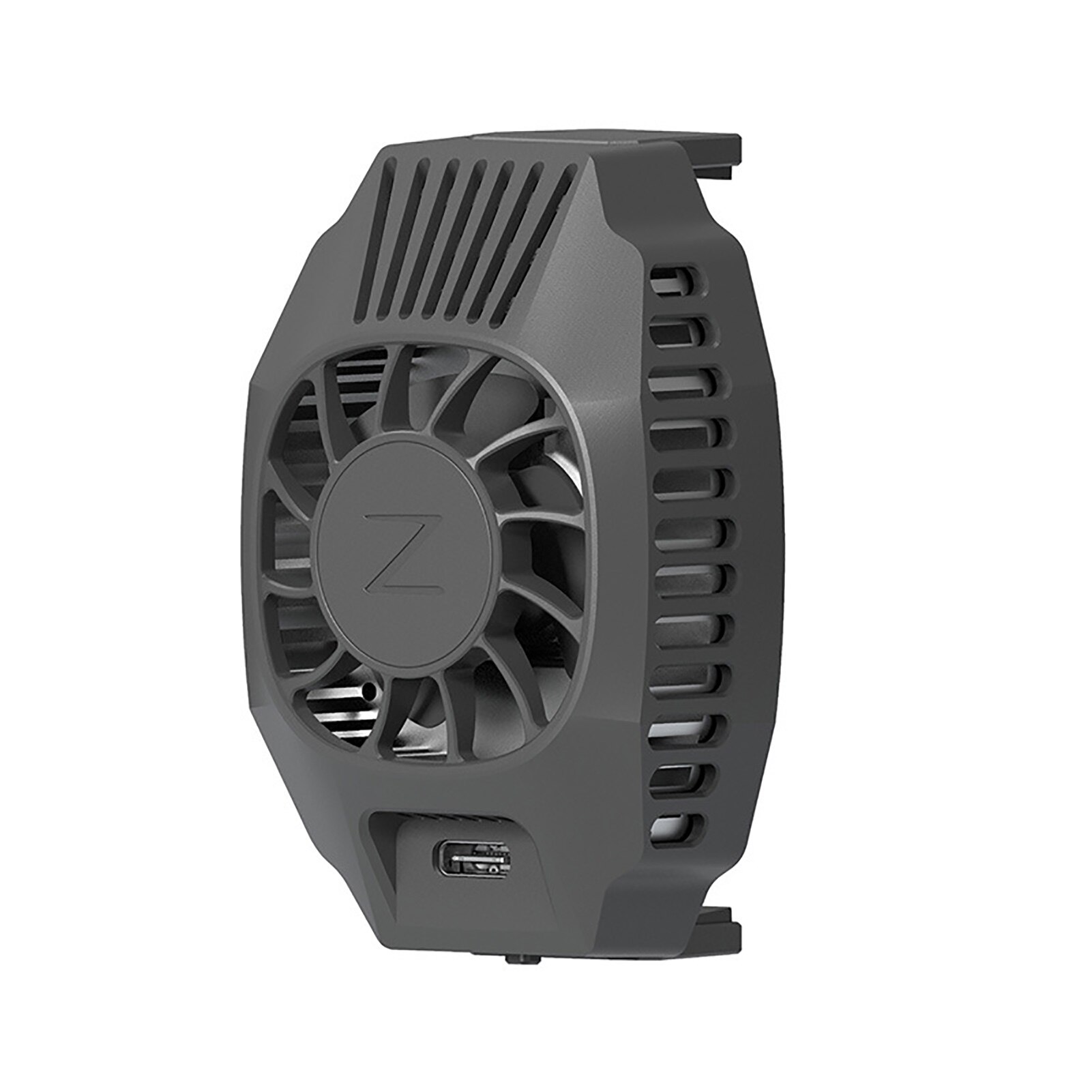Phone Cooler Radiator With Wireless Charging 10W For IOS & Android Phone-Cooling Fan For 4 To7 Inch Gaming Phone Heat Radiation: Default Title