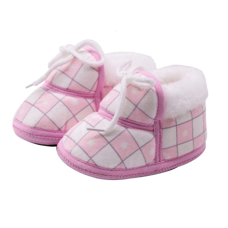 5 Styles mignon bébé chaussures printemps hiver doux bébé rétro impression chaussures coton rembourré infantile bébé garçons filles Bootie