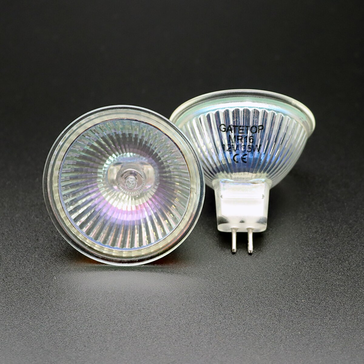 Spotlight Halogen Lamp 8pcs/lot Mr16 35w 12v Energy Saving Gu5.3 Size