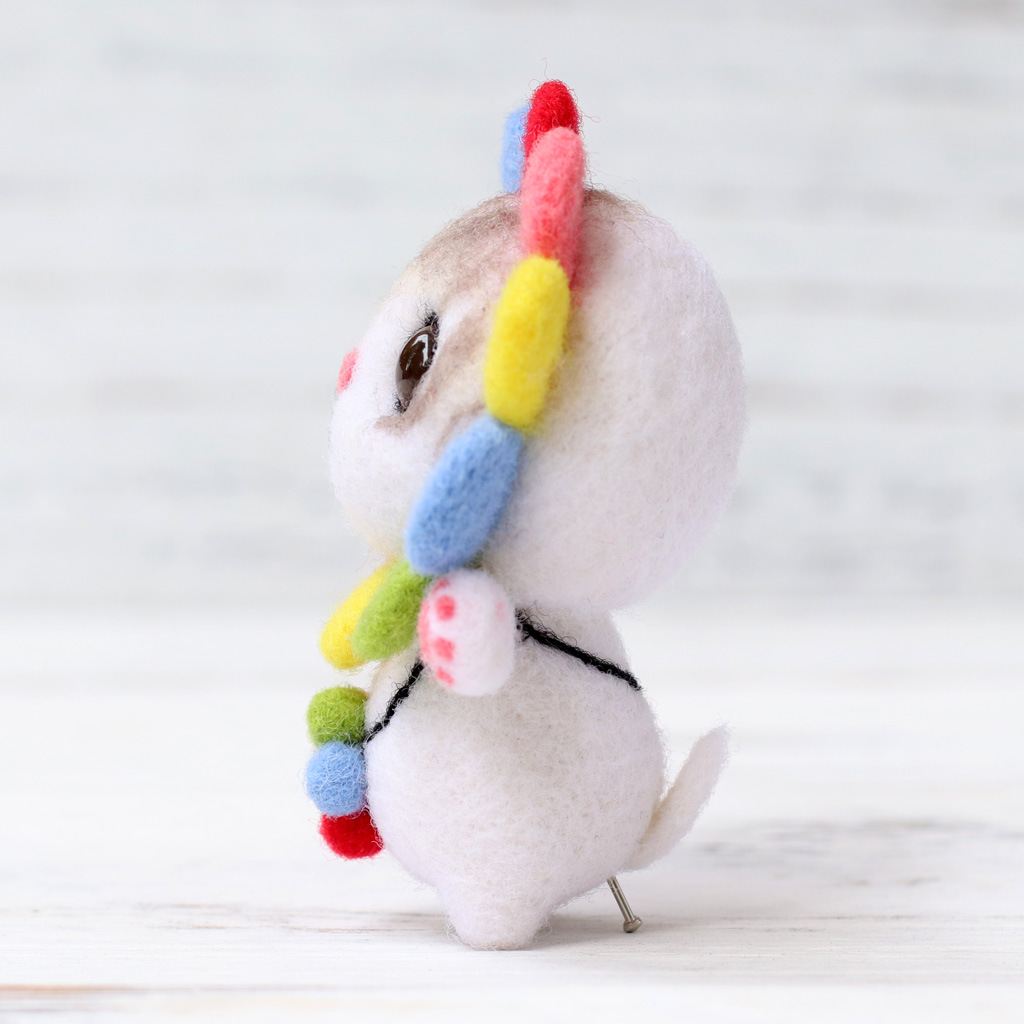 Needle Felting Kit for Beginners DIY Handmade Craft Kits for Adults Embellisher Needles/Felting Needles Animals Cat