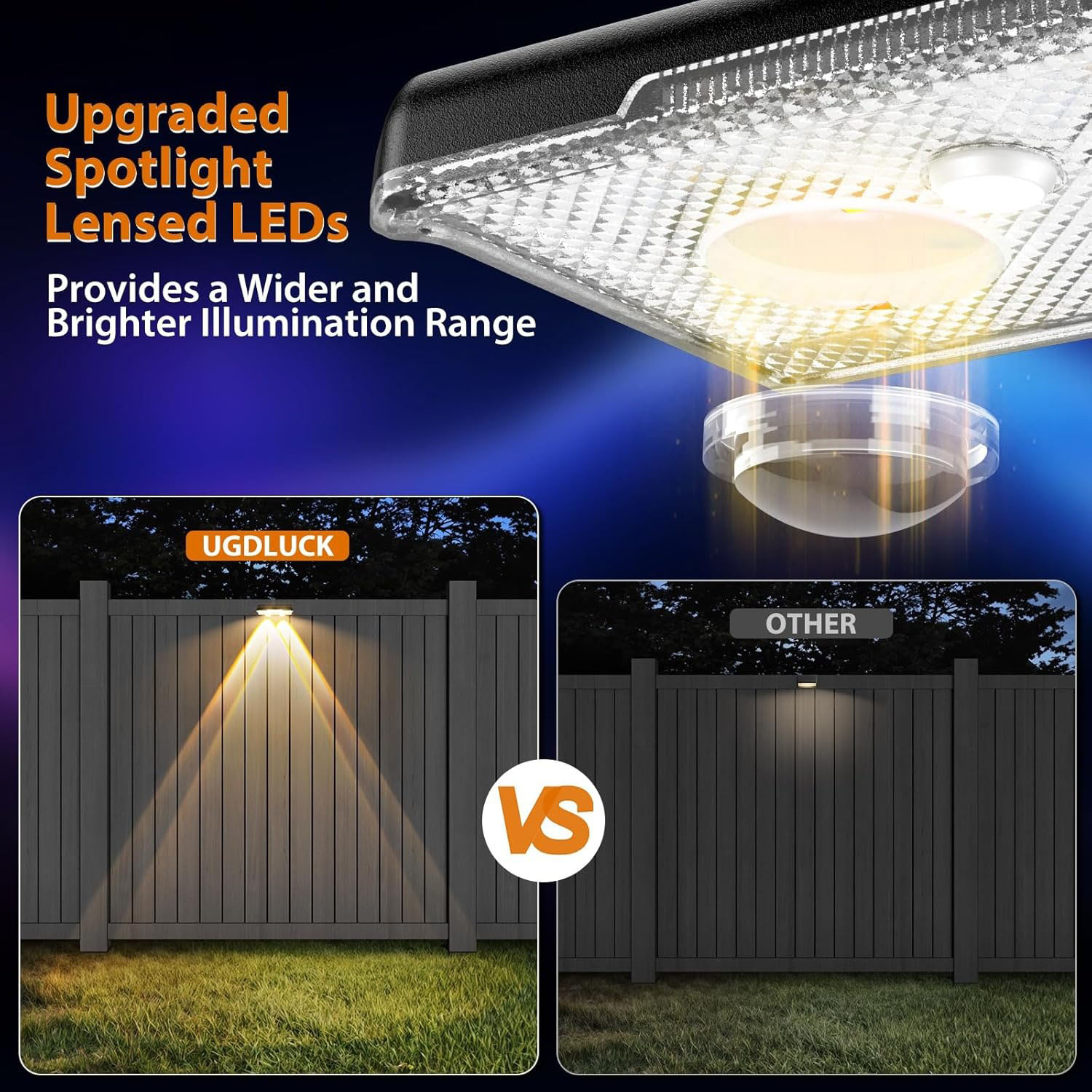 Solar LED-licht Solar wandlamp buiten IP65 waterdichte hoge helderheid lichtgevende verlichting voor buitentuin balkondecoratie