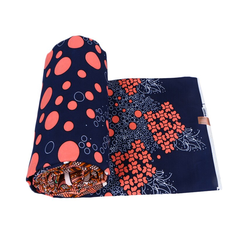 Real Wax Fabric Africain Pagne Wax African Floral Print Fabric Pagnes