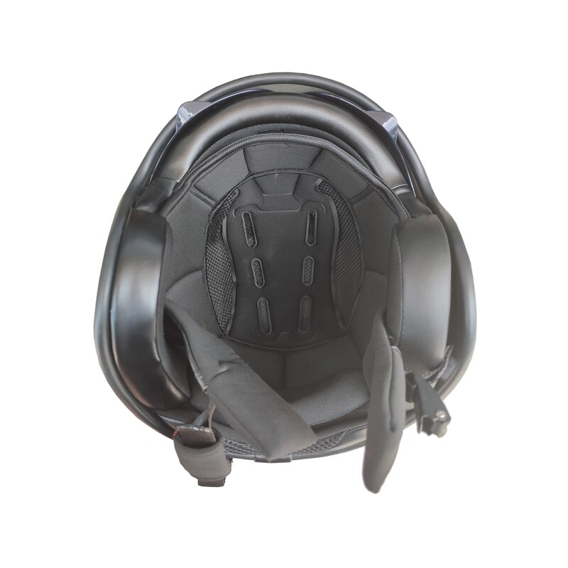 Motorhelm Open Gezicht Cafe Racer Retro Vintage Scooter Casco Casque Motor Capacete De Moto Fabriek Direct Verkoop
