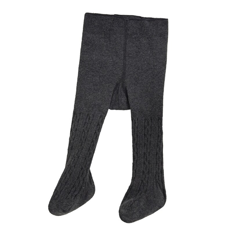 -né bébé collants printemps automne hiver enfants enfants bas bébé filles collants infantile garçons bas Collant: Gris foncé / M