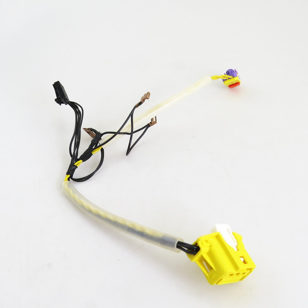 FHAWKEYEQ-adaptador de enchufe de arnés de Cable para volante, multifunción para conductor VW Jetta MK4 Caddy Tiguan Golf MK6 Passat B7 5K0971584C