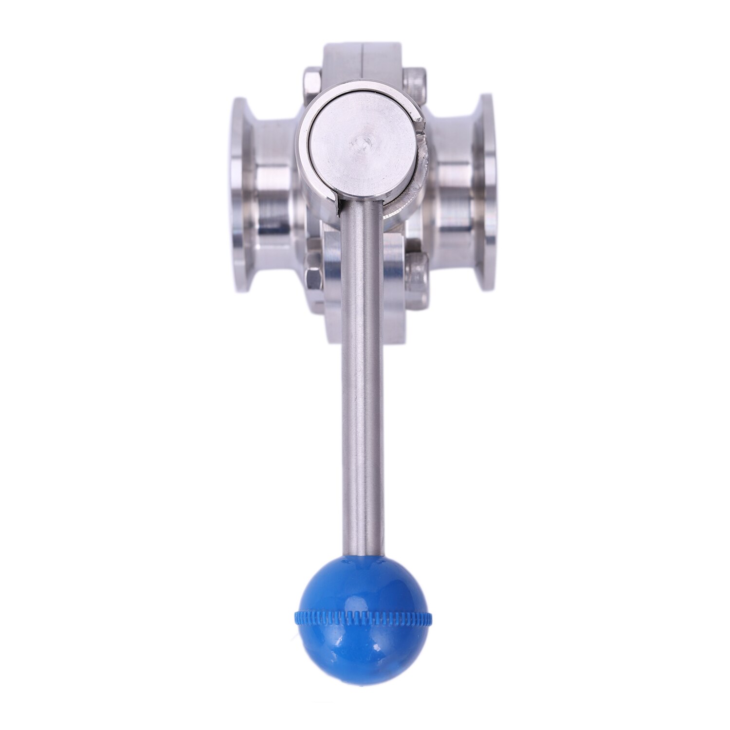 1-1/2inch 38mm SuS304 Stainless Steel Sanitary 1.5inch Tri Clamp Butterfly Flow control Valve Homebrew Beer Dairy Valves Part