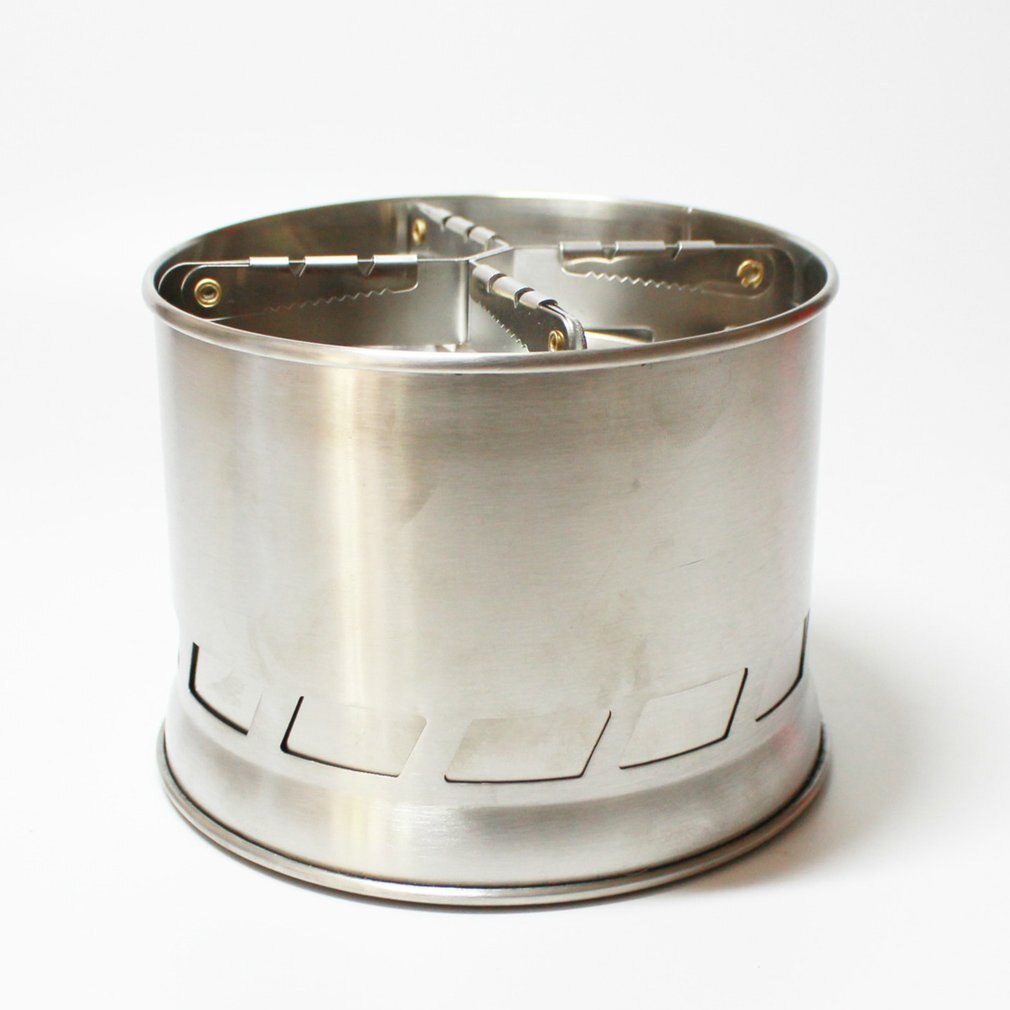 Folding wood stove stainless steel windproof outdoor stove Split Efficient burning Ordinary outdoor environment