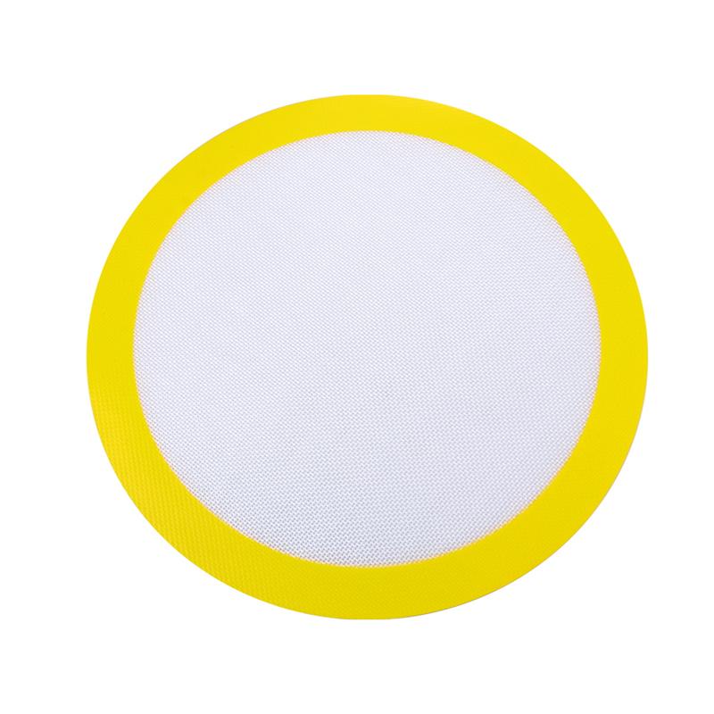 Oven Baking Mat Silicone Round Baking Pads Pizza Non-Stick Heat Resistance Baking Liners For Home Bakery Random Color