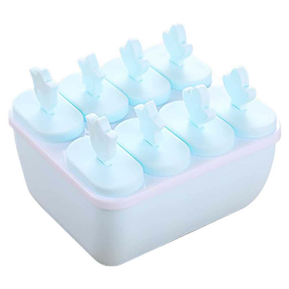 6PCS 304 Stainless Steel Ice Lollipop Molds Round Cup Round Cup Ice Mold Popsicle Mould Double Groove