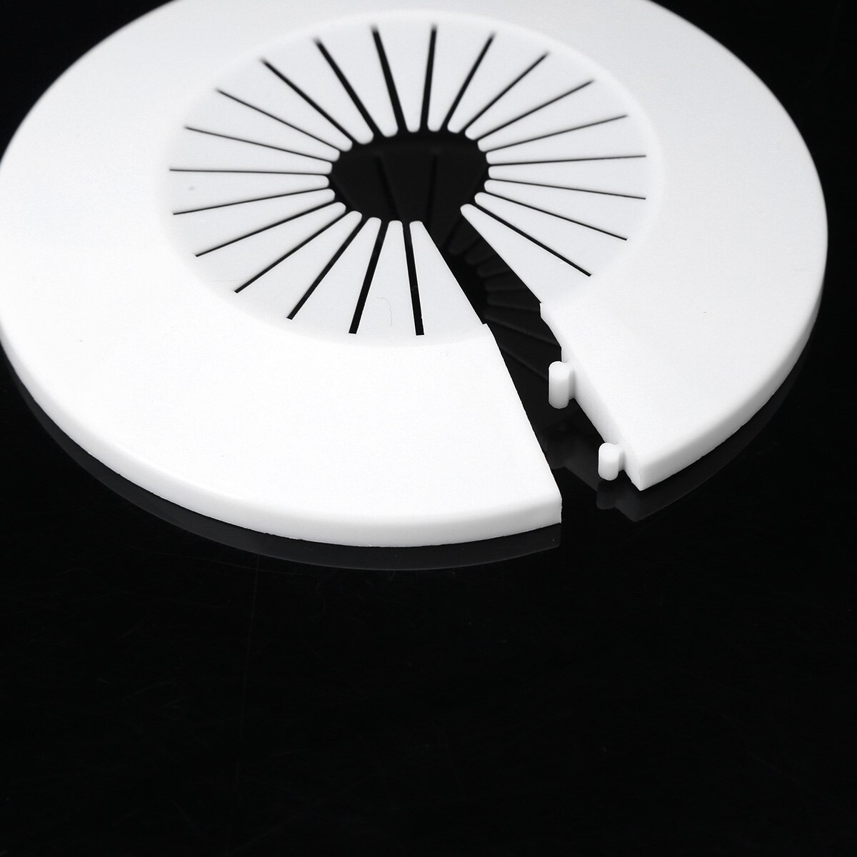 Cubiertas de Tubos de Pared, accesorio de plástico para radiador, cuello de tapas de tuberías de agua, cocina, baño, línea de drenaje, decoración de superficie, 5/10