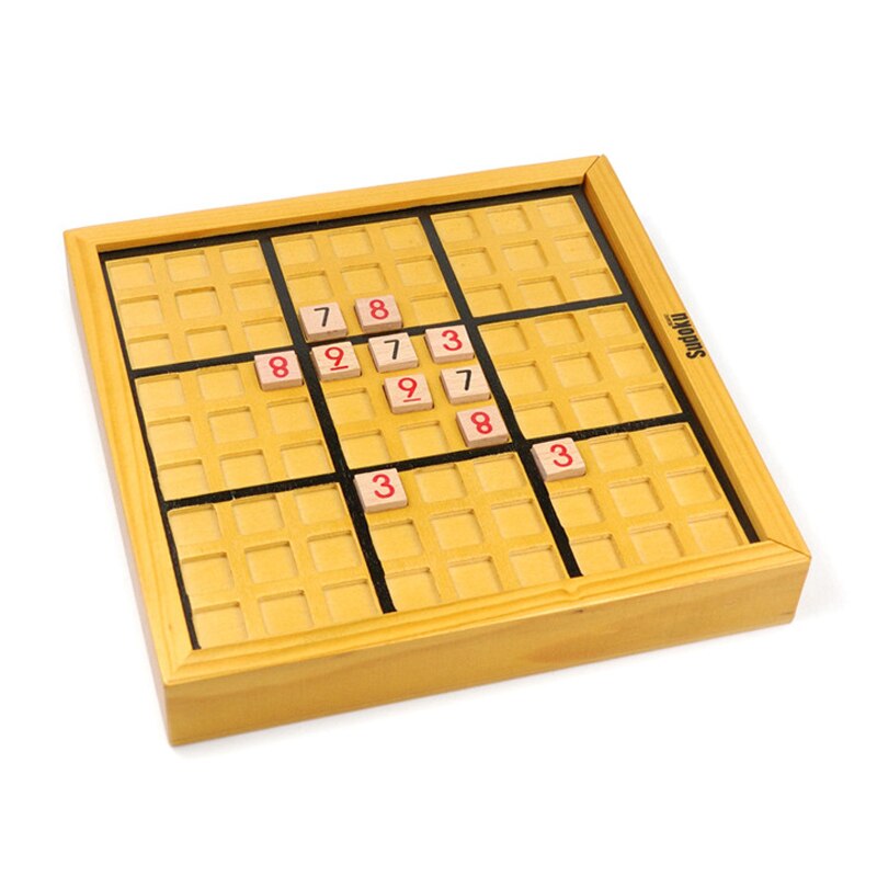 EEN Kids Toy Ook Voor Volwassen Logisch Denken Sudoku Puzzel EEN Beste Educatief Tool Als EEN Hobby Met hout Voor Familie