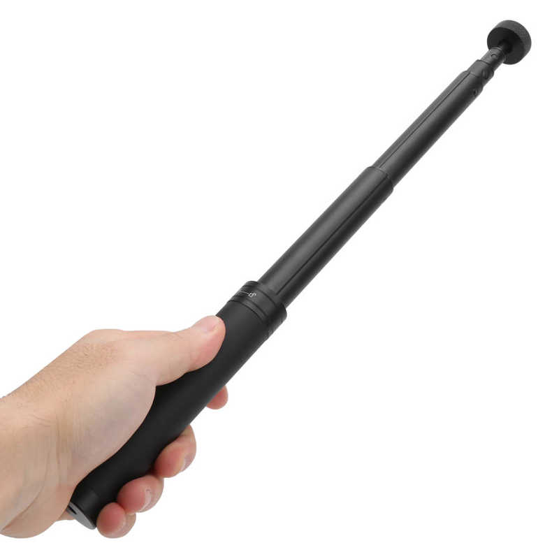 6 Sections Telescopic Tripod Extension Rod Mini Portable Selfie Stick with 1/4in Screw for Camera Tripod Smartphone