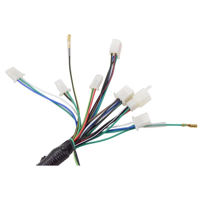 Atv 150cc 200cc 250cc ontstekingsspoel kabelboom schakelaar montage kabelboom spoel gelijkrichter cdi atv solenoïde bougie quad pit d