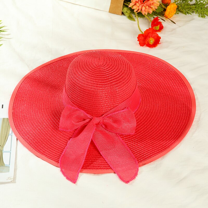 Womens Brede Rand Strooien Hoed Floppy Opvouwbare Roll Up Cap Strand Zonnehoed Upf 50 + Met Nek Flap: Blauw