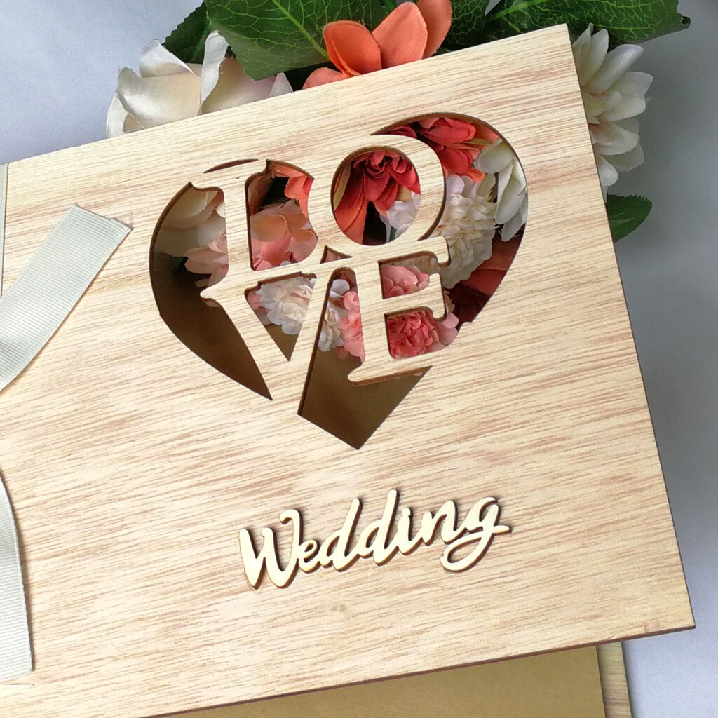 1Pcs Guest Book Memorable Simple Message Board Sign Book for Wedding Party May#18