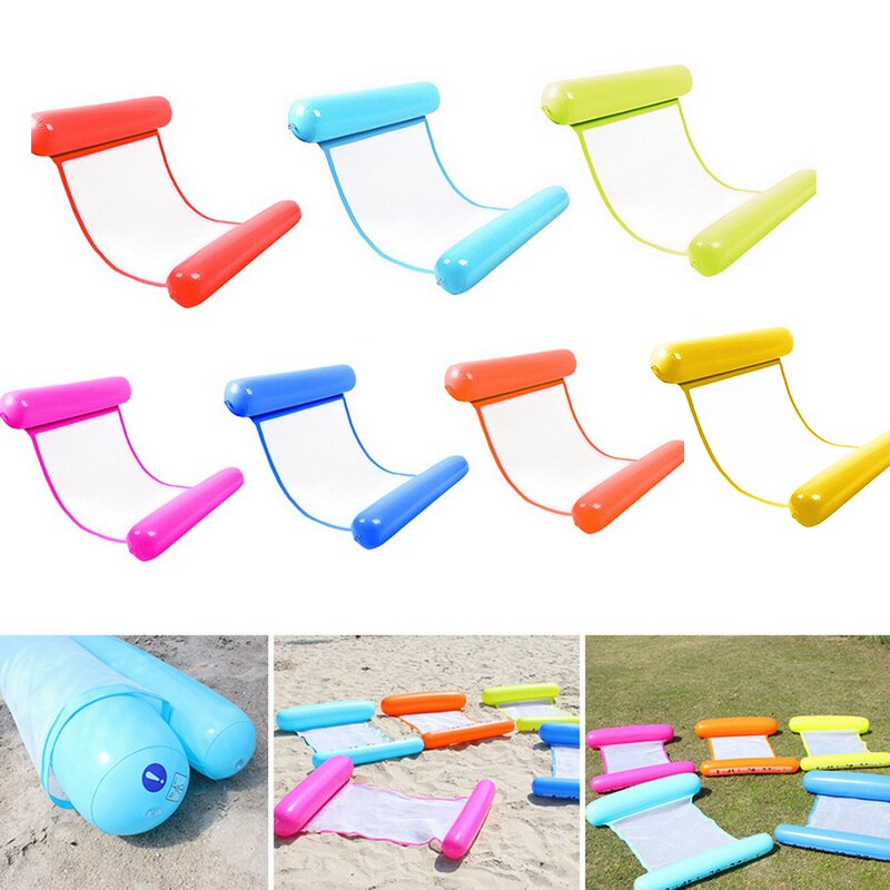 Water Hangmat Fauteuil Opblaasbare Bed Zwembad Zwemmen Matras Zee Zwemmen Ring #9