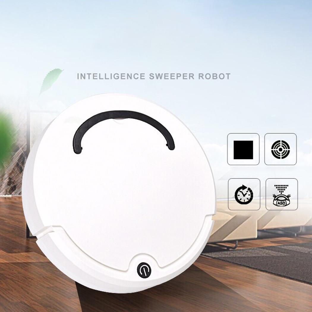 Automatic Sensing Smart Sweep Robot Mini Sweeper Home Office Charge Cable USB Recharge Vacuum Cleaner 50-60Hz
