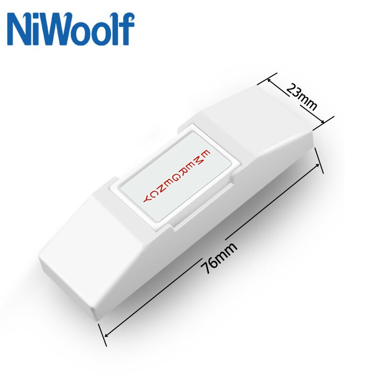 2 Pcs Wired Panic Button For Home Alarm System Wired Door Bell Button if system support, Cable Buttons For Access control system