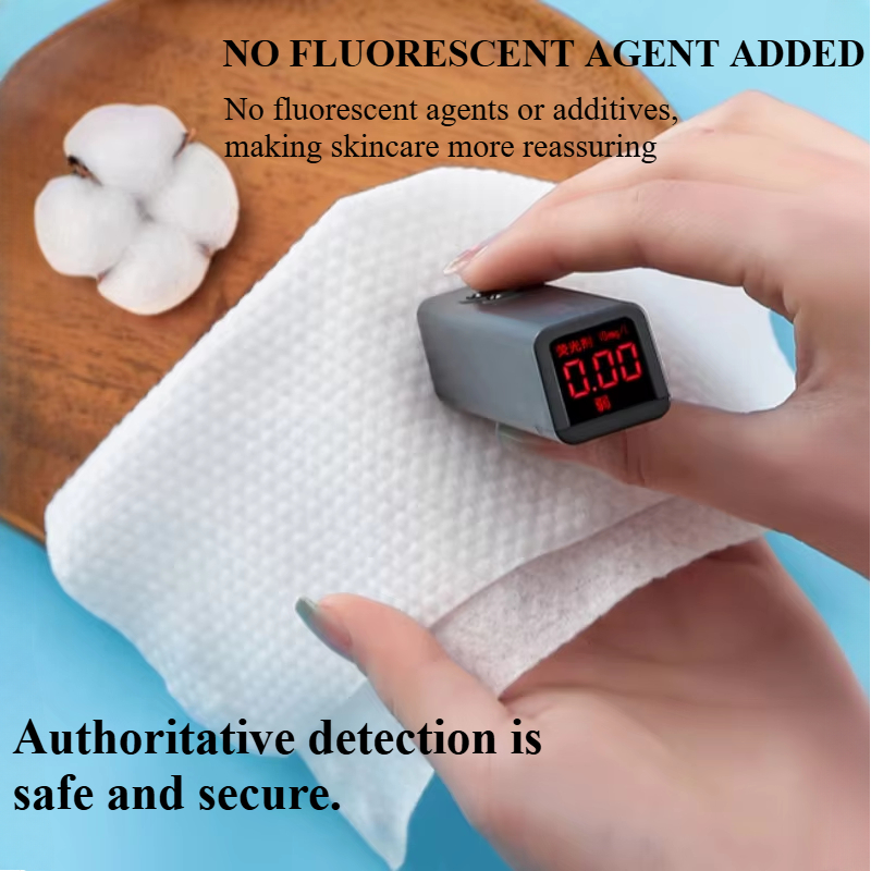 Reusable thickened face towel One pack of 50/100 pieces per pack Travel cleanser wet dry makeup remover cotton soft fabric tool