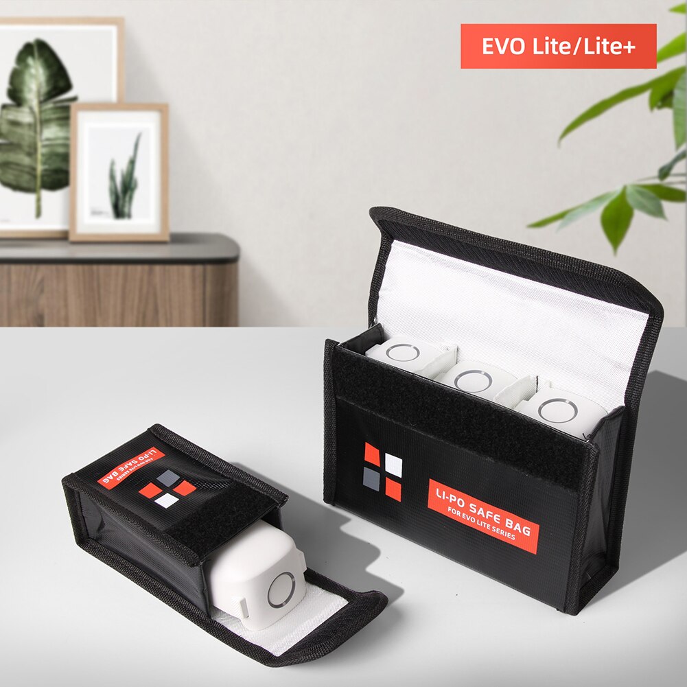 Lithium Battery Safe Bag For EVO Nano/Lite Series Protective Case Storage Bag Explosion-proof Transport Safety Protector Cover