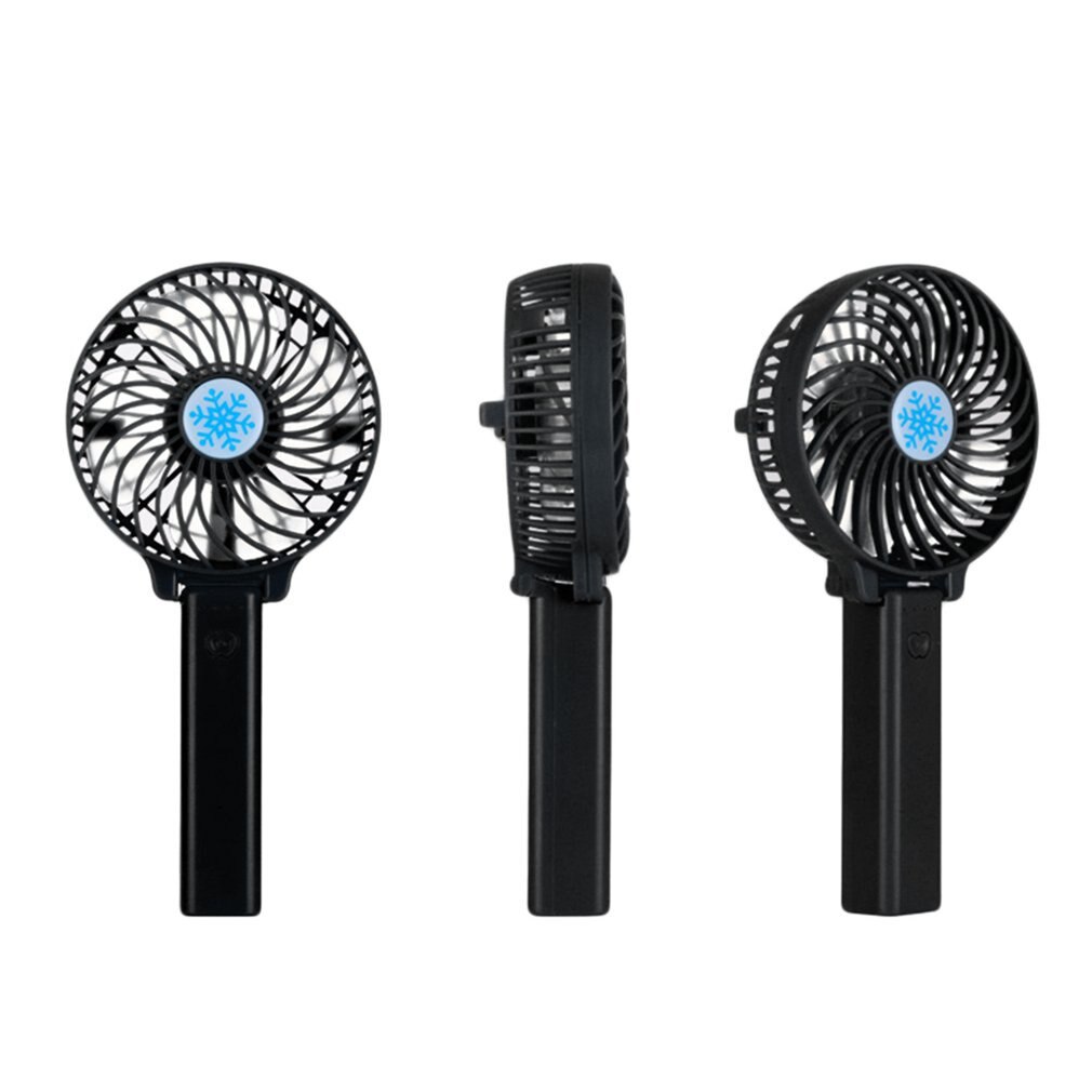 Portable Mini USB Fan Ventilation Foldable Air Conditioning Fans Hand Held Cooling Fan for Office Home Rechargeable Fan 4.5W -