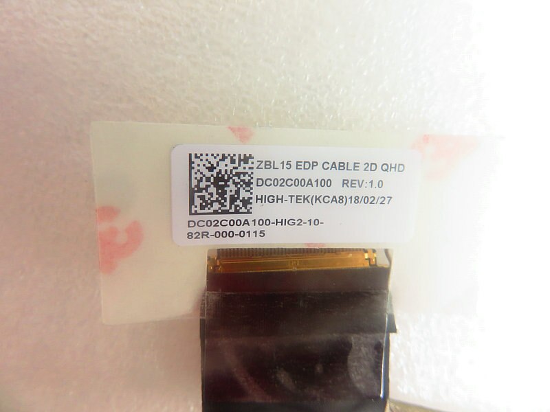 Nuovo originale per cavo lvds lcd HP ZBOOK 15 G2 led