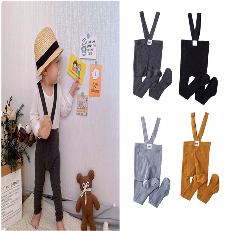 Inverno quente macacão infantil meninas cinto cruz leggings meia-calça para meninos crianças roupas crianças meias crianças listra collants