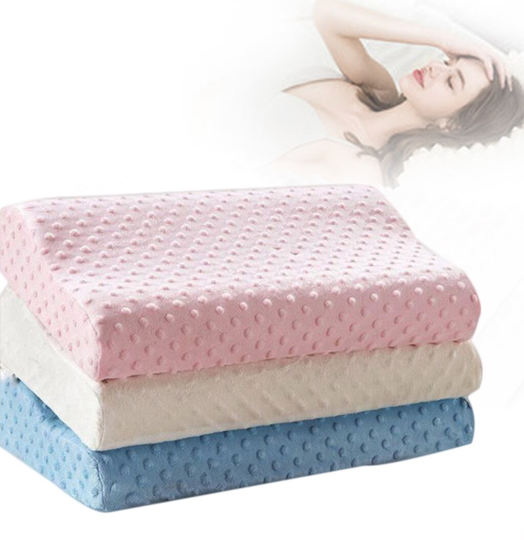50*30cm memory foam kudde ortopediska kuddar livmoderhalscancer kudde fiber långsam återhämtning mjuka kuddar massageapparat livmoderhalssjukvård