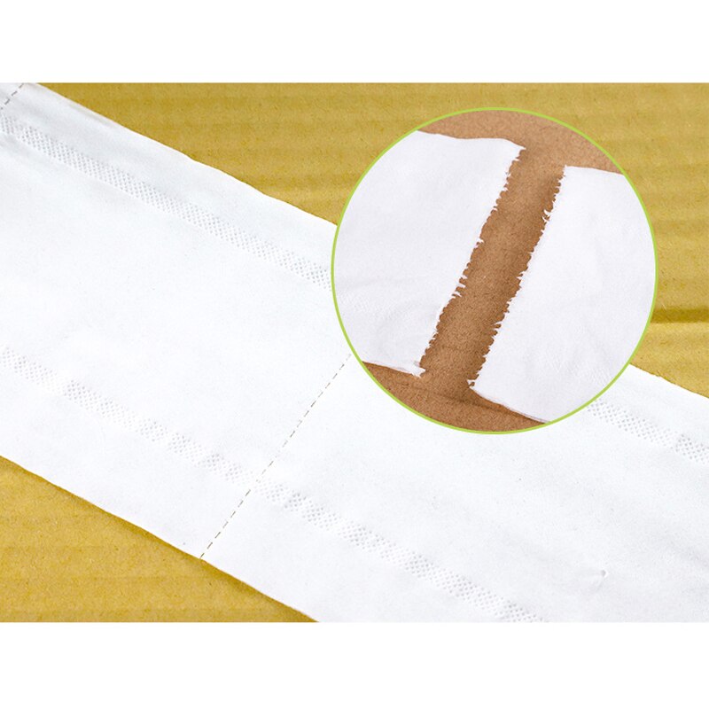 1pcs White Wood Pulp Toilet Tissue Household Toliet Paper Coreless Rolling Paper Soft Toilet Paper Skin-friendly Paper Towels