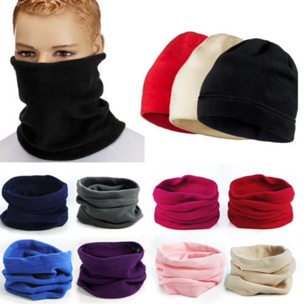 Bufanda de cuello tipo pasamontañas para hombre y mujer, pasamontañas de esquí, calentador de cuello para invierno, gorro, ligero y transpirable, para motocicleta