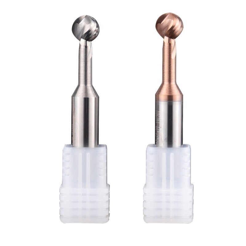 Ball T-förmigen Bogen Fräsen Cutter Lutscher Ende Fräser Vhm 3d Cnc Cutter R 1,0-R10 für Stahl Und Aluminium