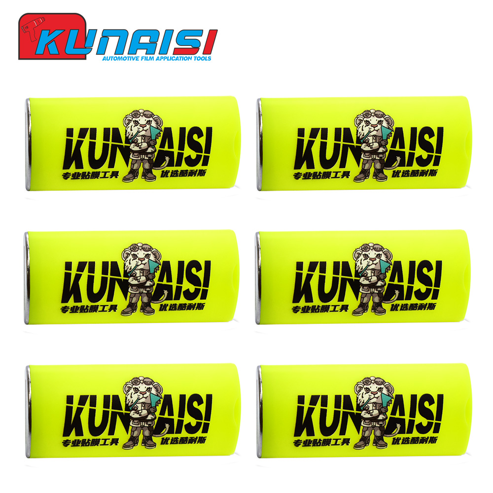 Metalen Afval Blade Opbergdoos Professionele Veiligheid Blade Verwijdering Box Auto Sticker Vinyl Cutter Gereedschap Opslag Container KUNAISI ﻿: YELLOW