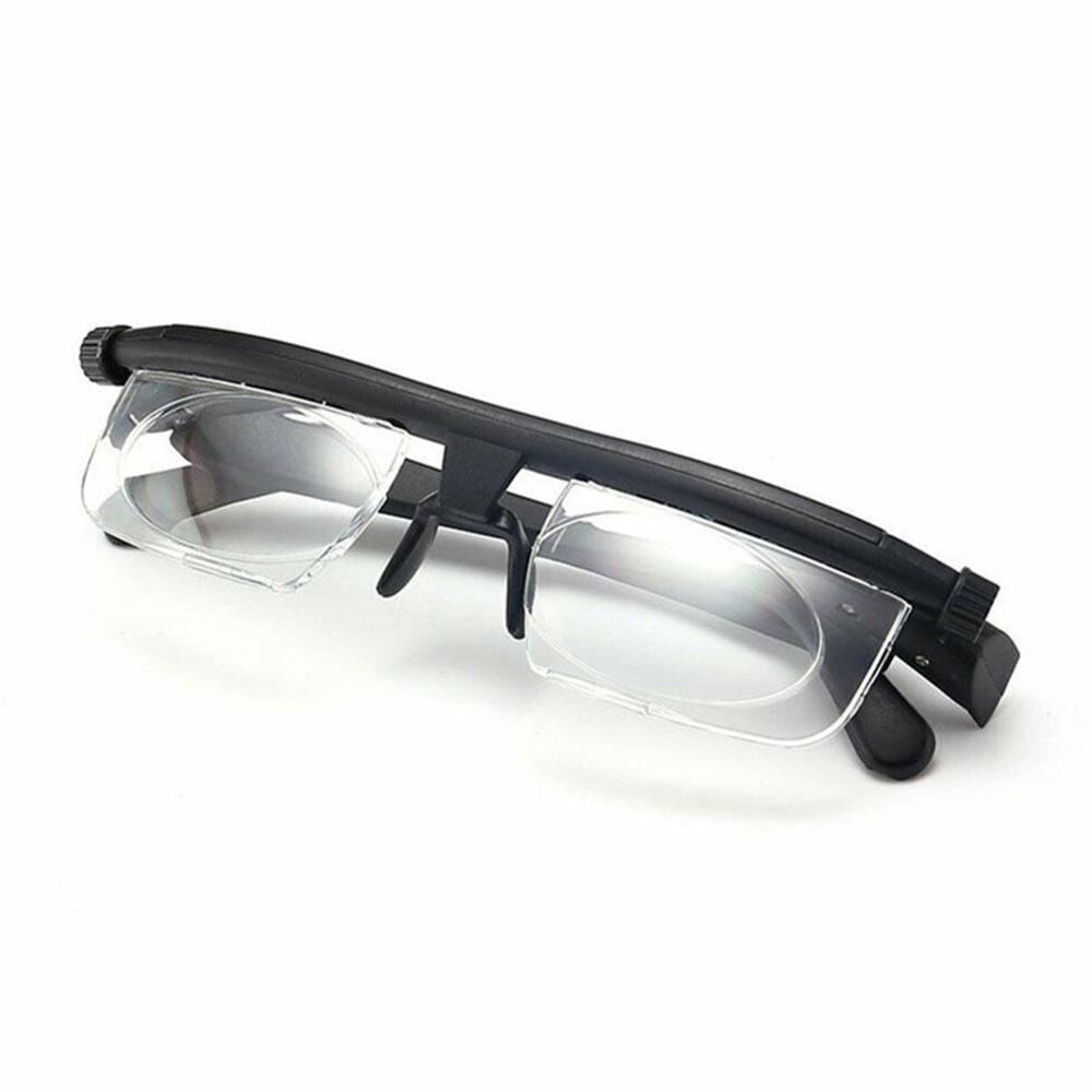 Adjustable Strength Lens Eyewear Variable Focus Distance Vision Zoom Glasses Protective Reading Glasses
