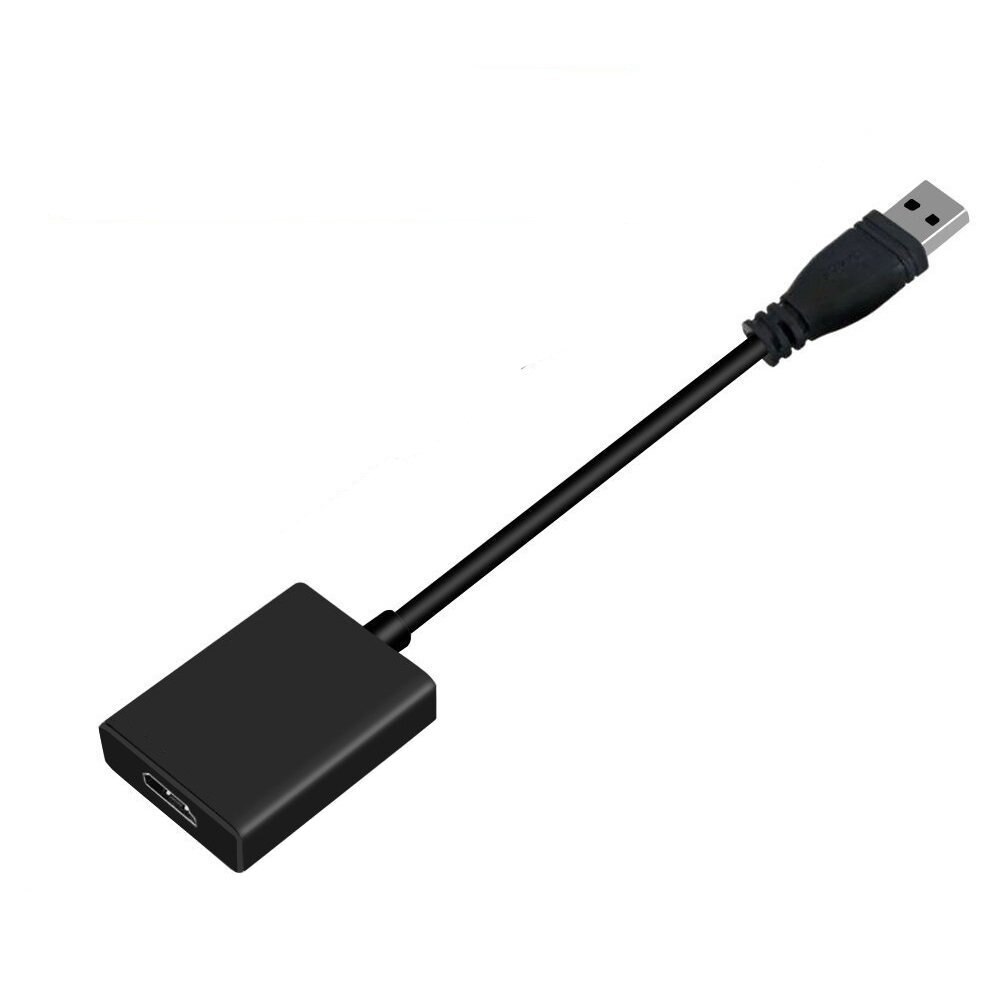 Macho de alta qualidade para fêmea usb 3.0 para hdmi conversor adaptador cabo