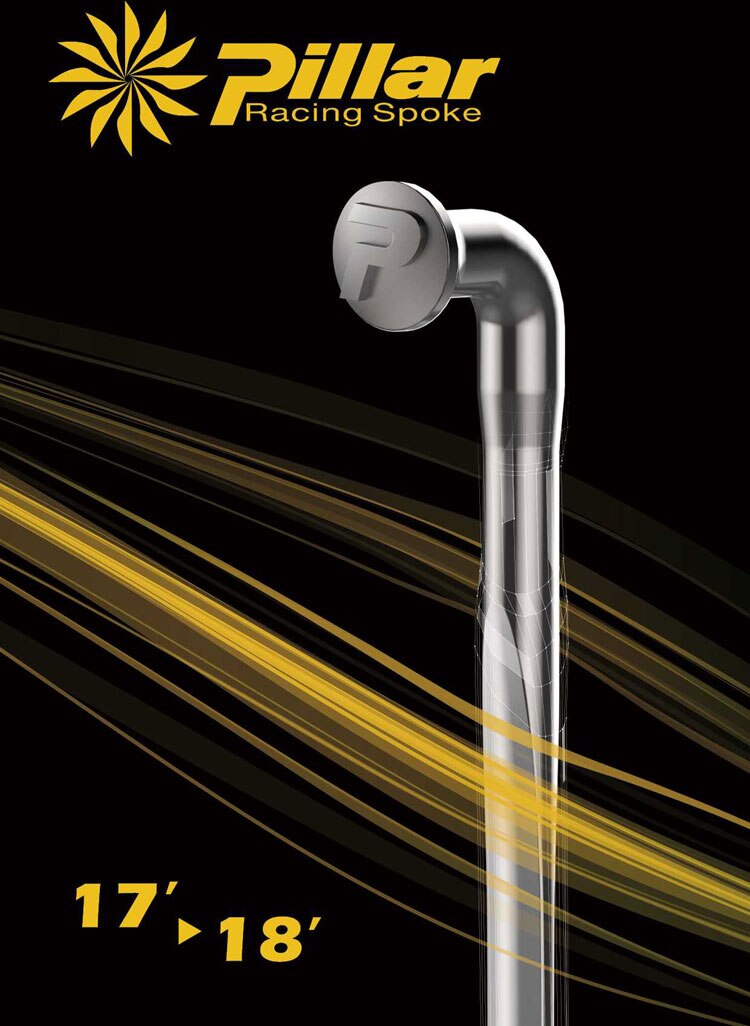 Authentic Taiwan Pillar Xieda PSR 14 Round Spoke Road Bike Mountain Bike Dead Speed Stainless Steel Wire