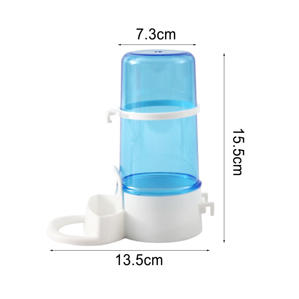 Automatic Bird Feeder Bird Water Drinker Waterer with Clip Pet Bird Supplies Hamster Parrot Dispenser Bottle Drinking Cup Bowls