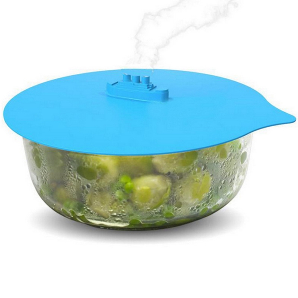 3Pcs/Set Silicone Steam Ship Pot Lids Pressure Cooker Seal Slicone Cover For Pan Silicone Spill Stopper Lid