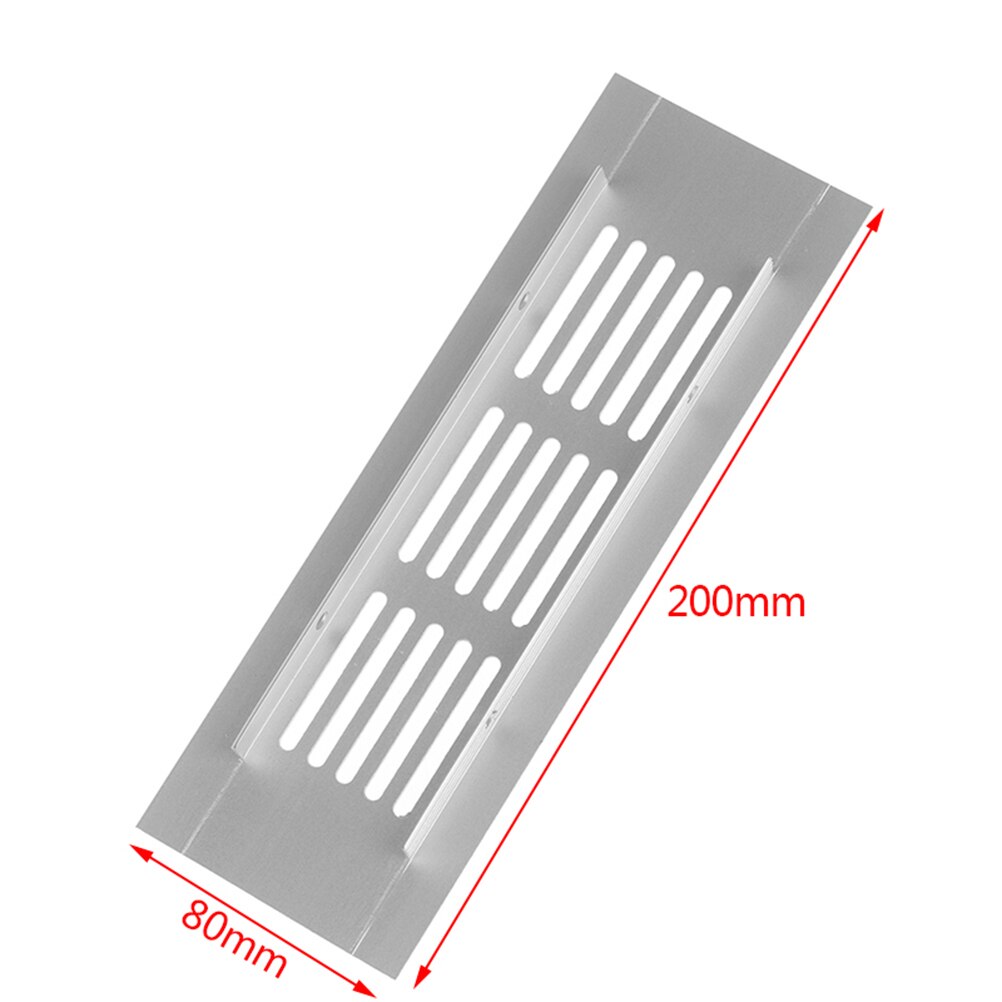 Ventilatieopeningen van aluminiumlegering, geperforeerde plaat, ventilatierooster, geperforeerde plaat, roosterplaat, ventilatierooster, geperforeerde plaat: B2