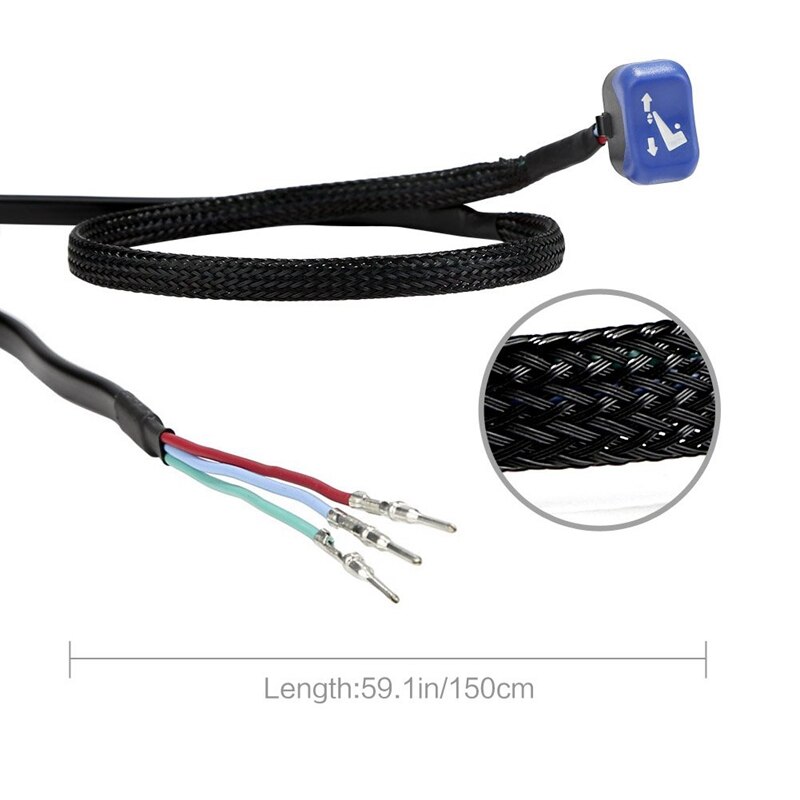 Power trim tilt switch montagesæt til johnson evinrude påhængsmotor fjernbetjeningsboks 5006358